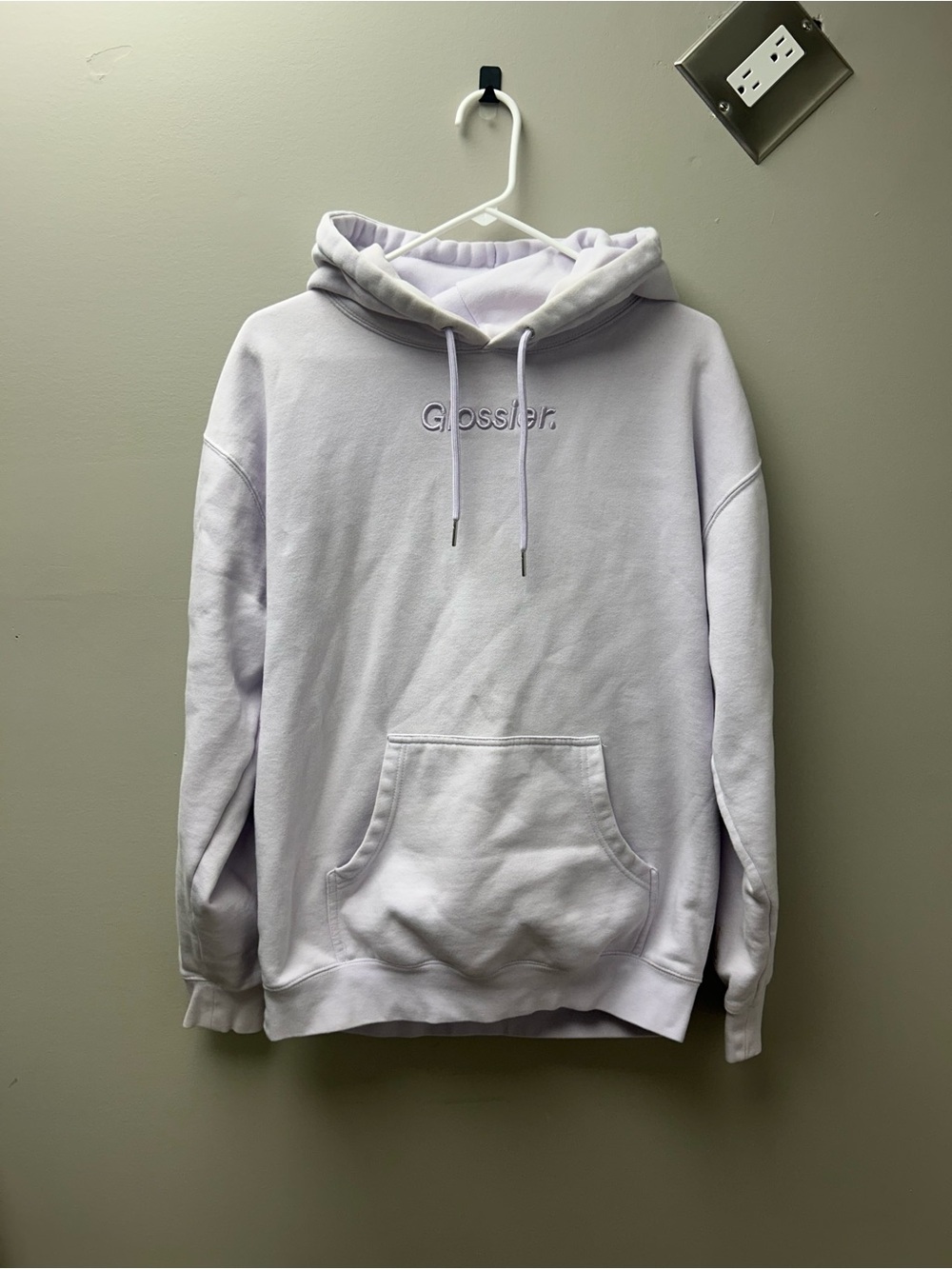 Glossier x Olivia Rodrigo Women’s Lilac Purple Hoodie